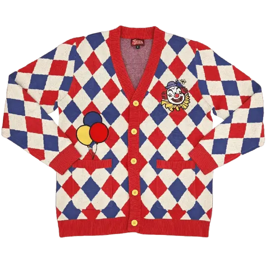 Certified Clown Cardigan (OCTOBER PREORDER)