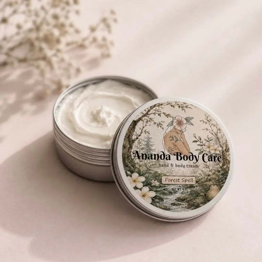 Ananda Body Care: Hand & Body Lotion "Forest Spell" *OVERSTOCK*