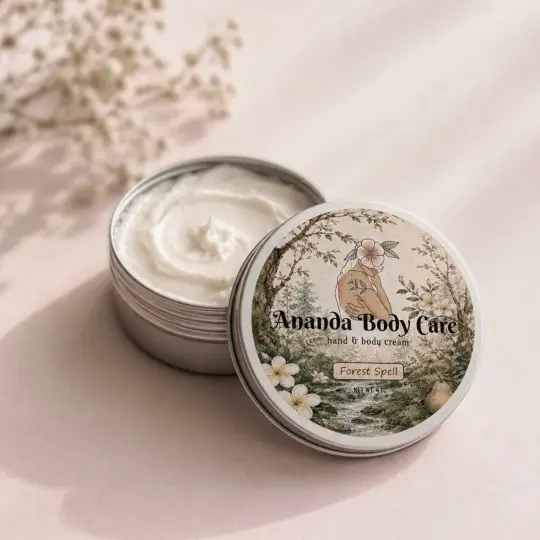 Ananda Body Care: Hand & Body Lotion "Forest Spell" *OVERSTOCK*