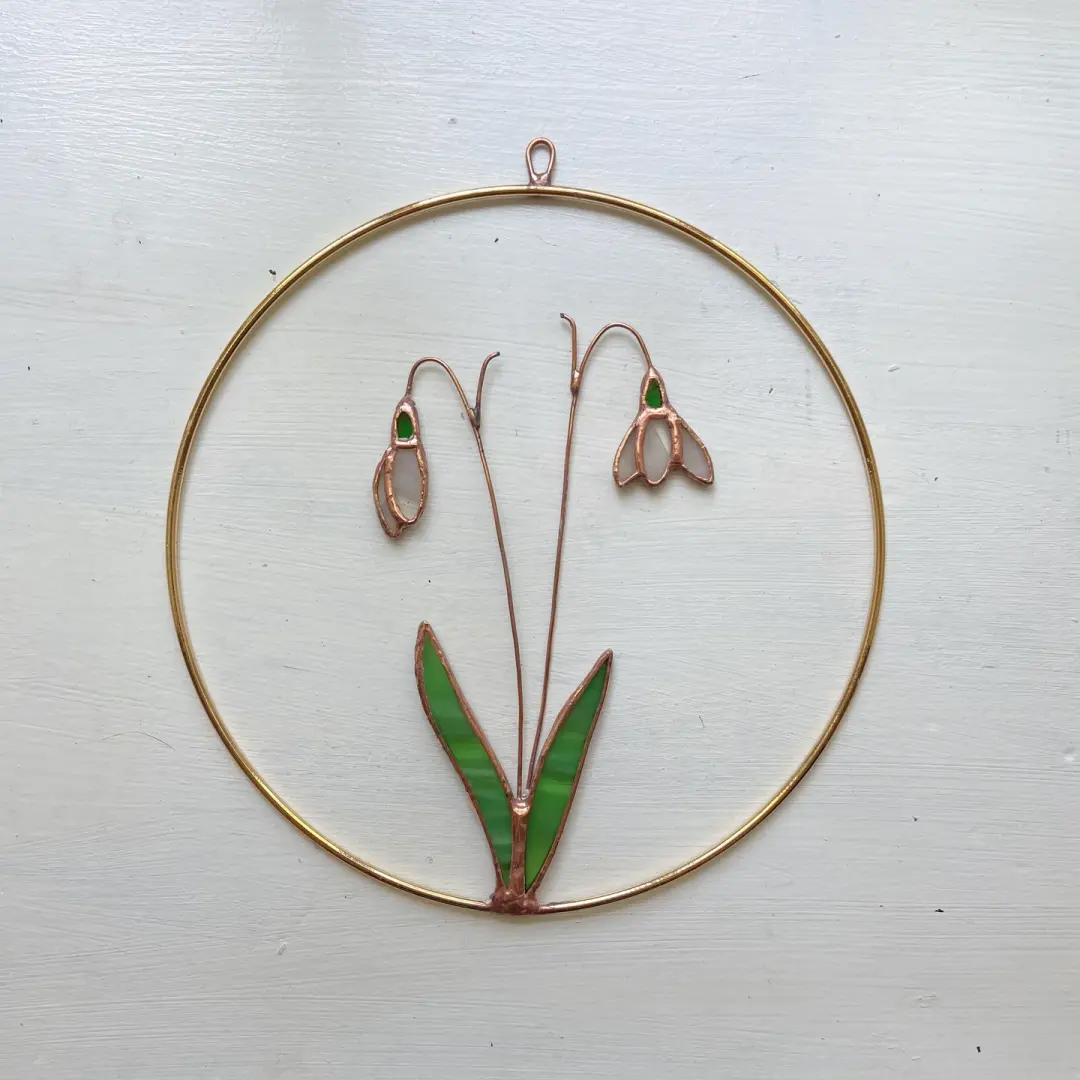 Snowdrop Wreath no.5