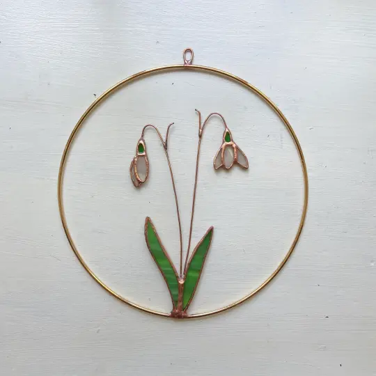 Snowdrop Wreath no.5