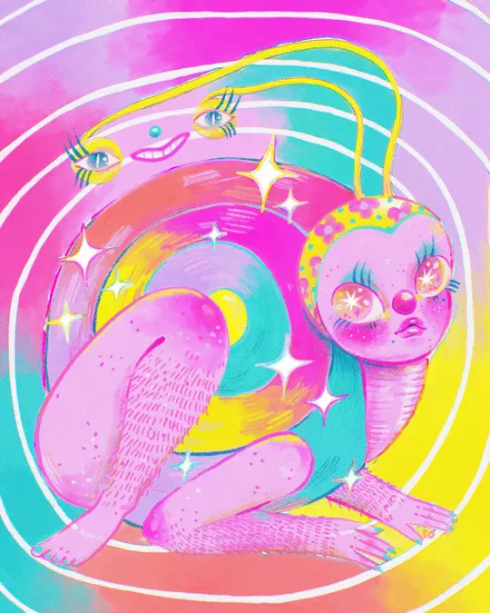 Snail Girl?? - Print