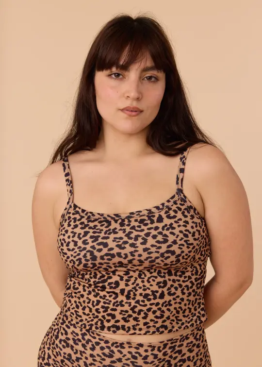 THE STACEY TOP [Leopard]