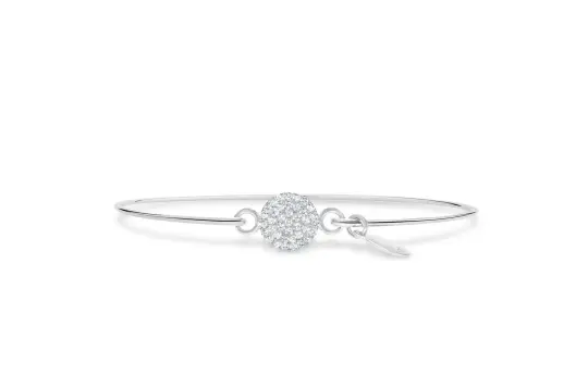 Pavé Icon Bracelet Disk