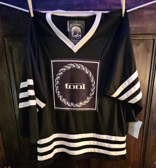 Tool Custom Hockey Jersey, mens hockey sizing oversized. M
