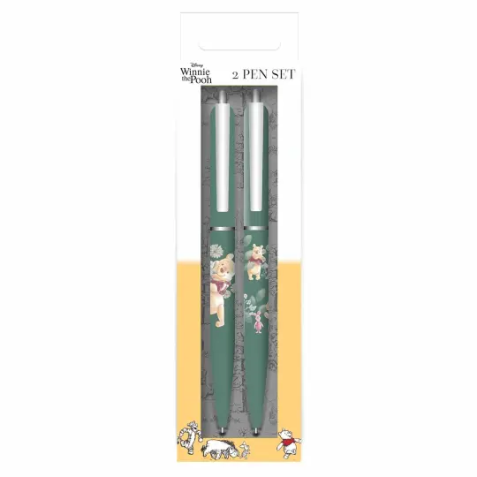 Disney Pooh Nature Pen Set x 2