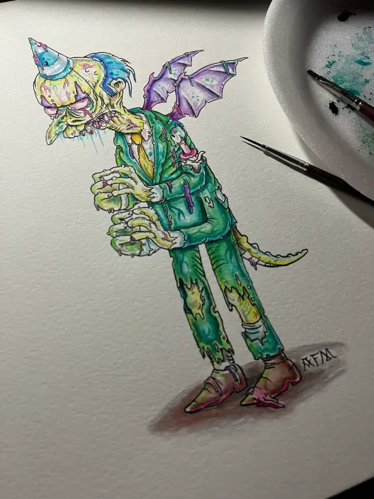 Original "Zombie Burns"