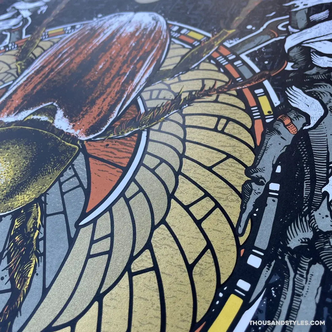 Mastodon Official Concert Poster - 4.30.22 Milwaukee WI