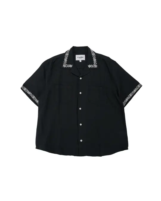 Corridor Harmony Embroidered SS Black