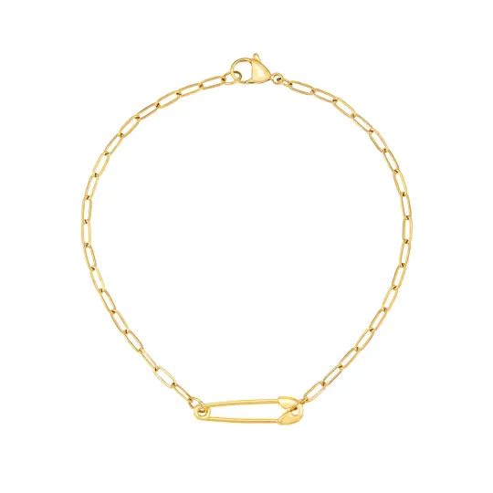 Safety Pin Anklet