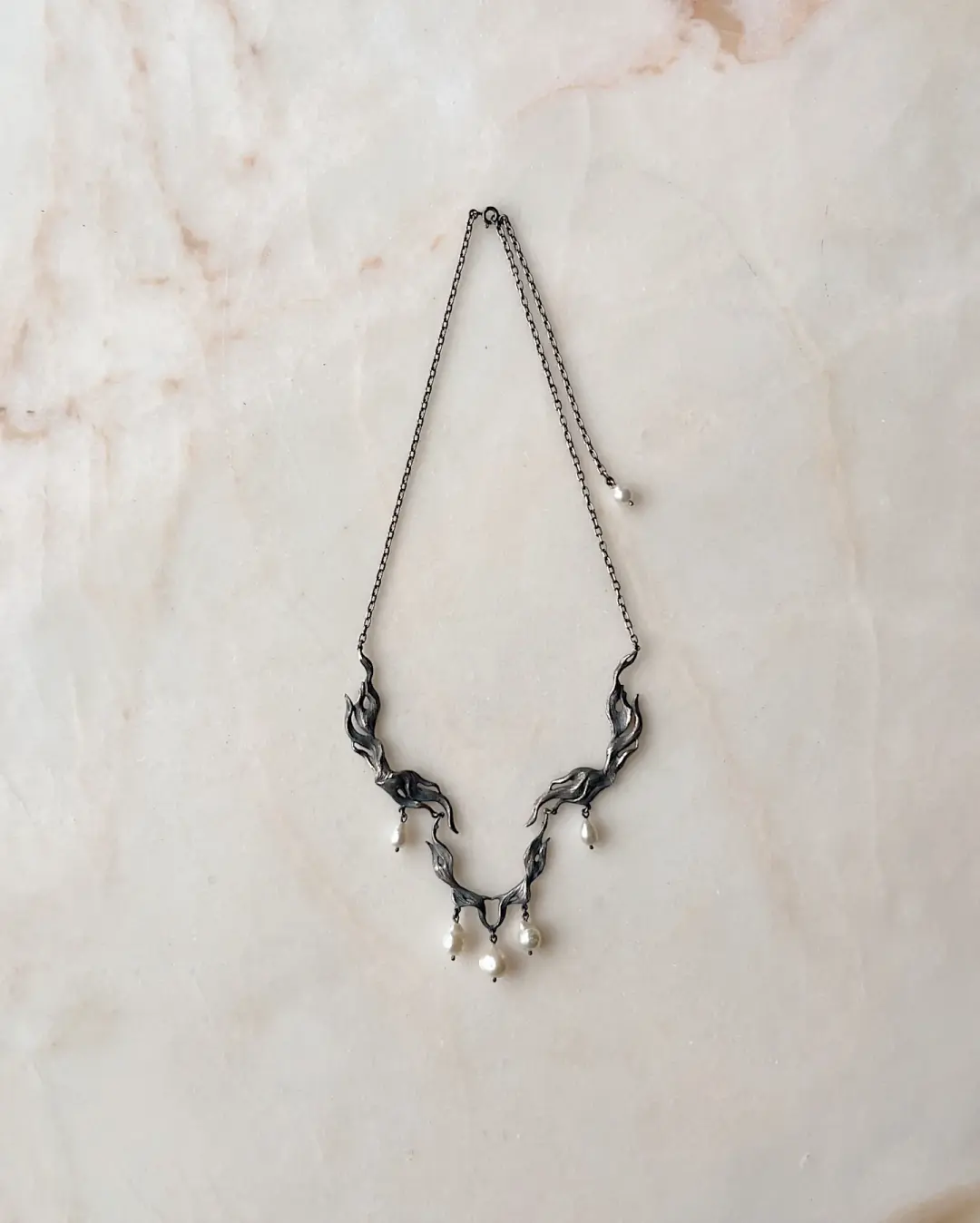 Venus III // Baroque Pearl Necklace