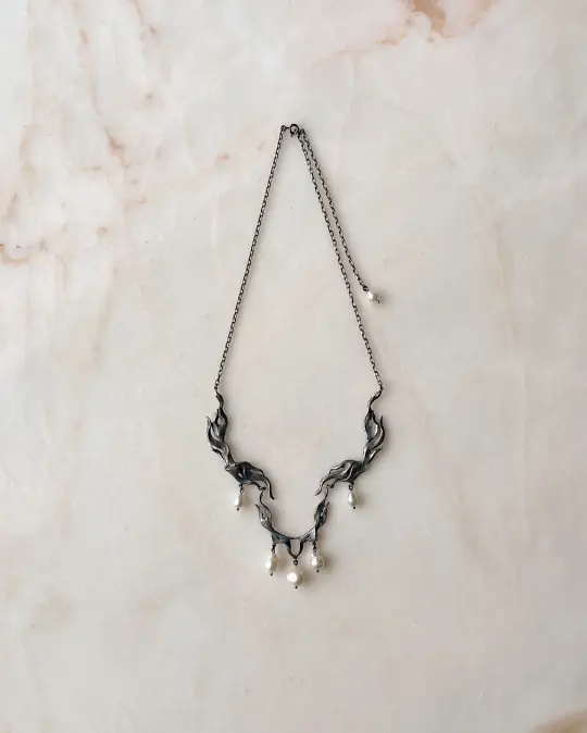 Venus III // Baroque Pearl Necklace