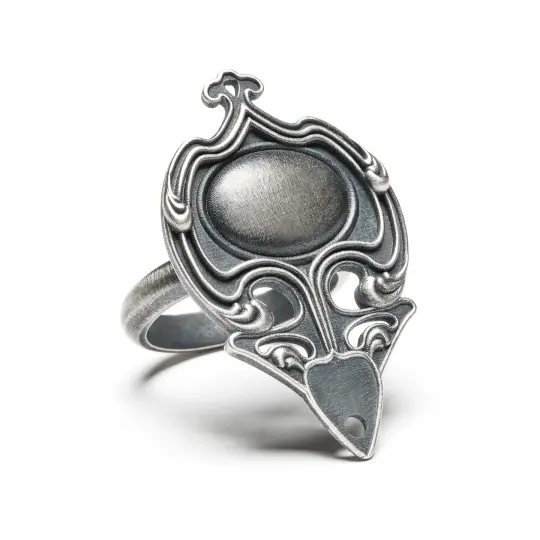 * Ready to Ship * Time is a Ghost. Ring. Size 7.