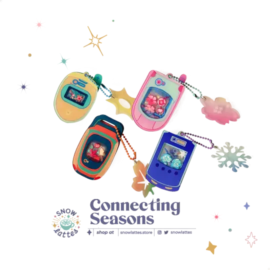 Connecting Seasons Shaker Charms