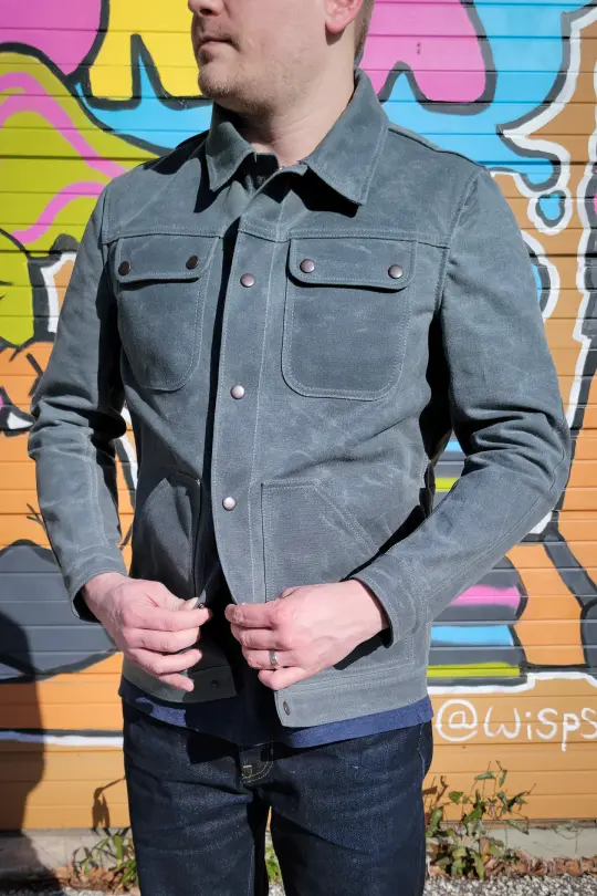 Ranger Jacket - 20oz. Slate Waxed Canvas