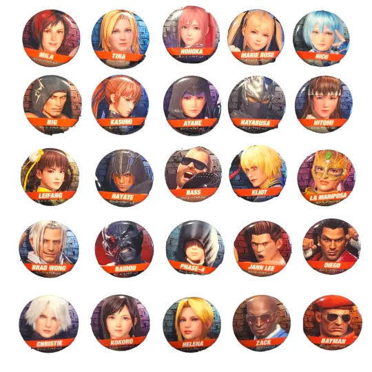 dead or alive pins