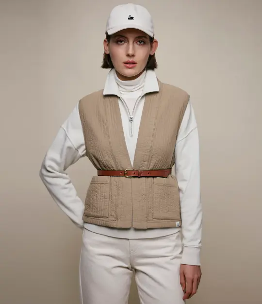Padded Cotton Women's Vest