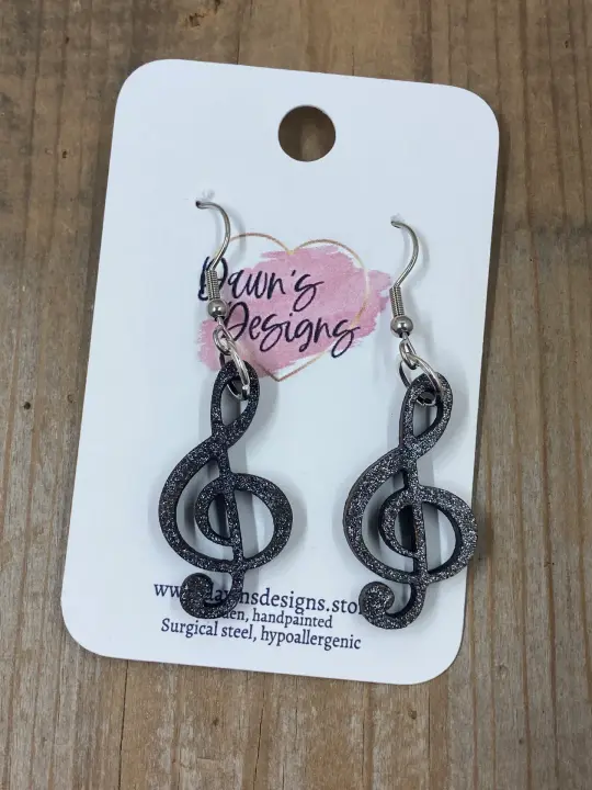Music Notes Dangle