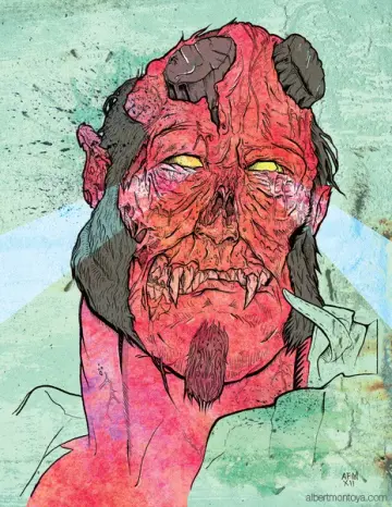 Print "Zombie Hellboy"