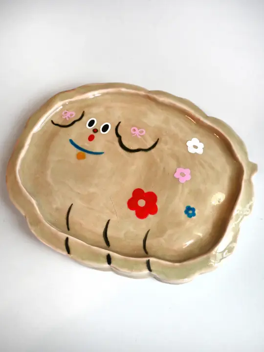 "DOLORES" Ceramic tray