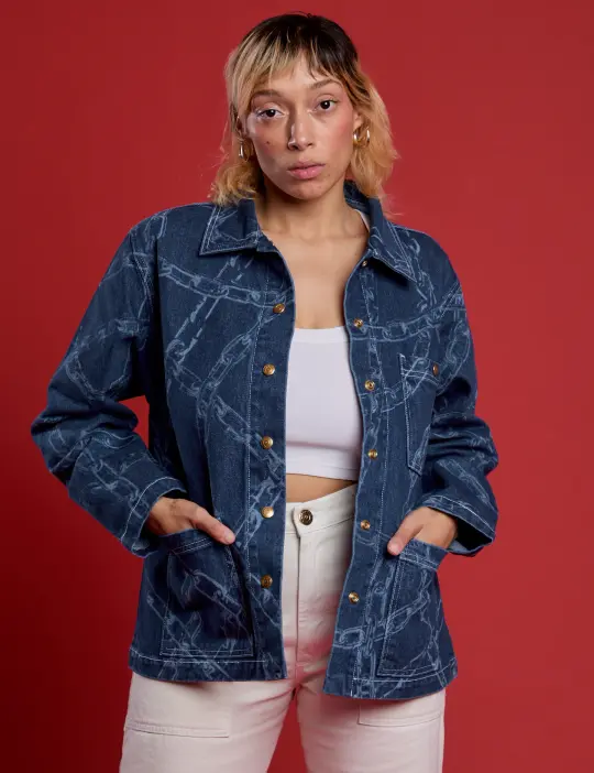 Chain Link Work Jacket