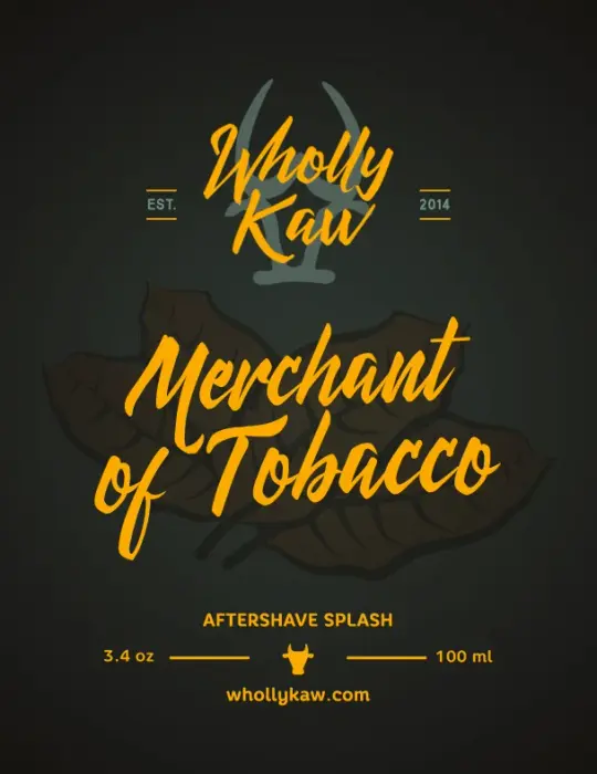 Merchant of Tobacco After Shave Splash, Tobacco