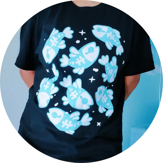 Skeleton Criers T-Shirt (GLOW-IN-THE-DARK)