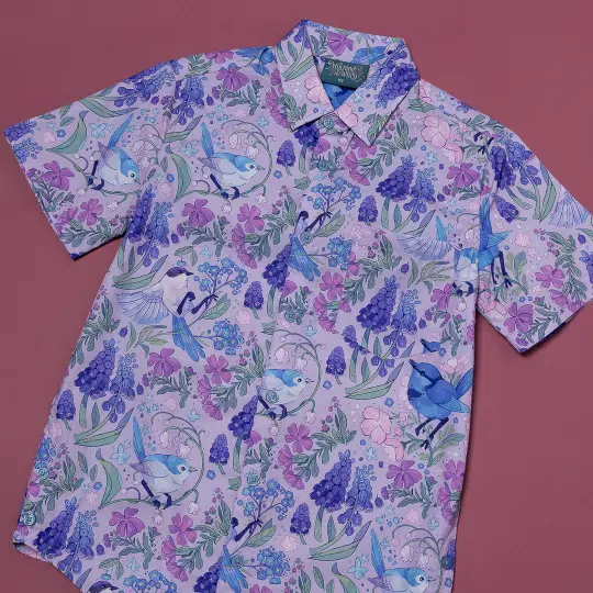 [BUTTON DOWN SHIRT] Fairy Garden