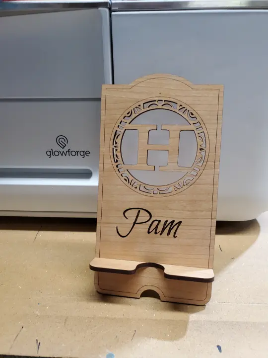 Personalized Cell Phone Stand
