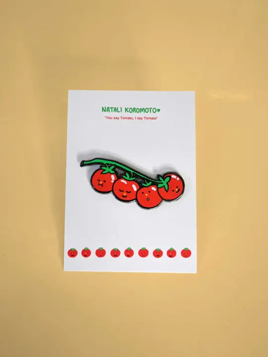 "You say tomato, I say tomate" Enamel Pin
