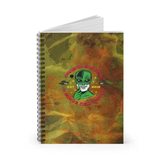 Official Phoenix Shaving Spiral Notebook | 6x8 Ruled Line