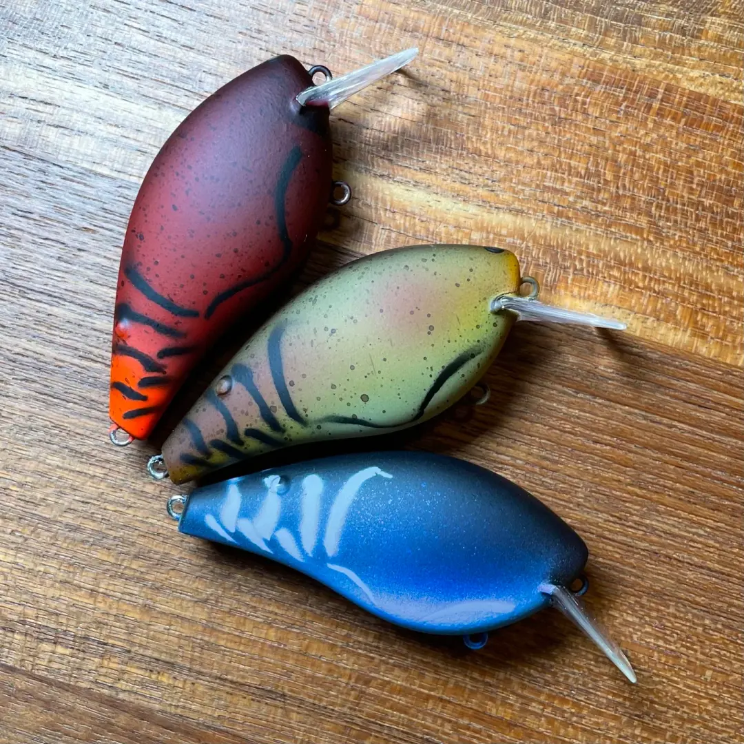 Excalibur XCS200 Custom Natural Craw Killers 3 Pack