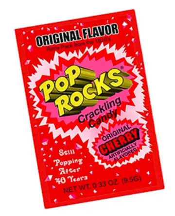 Pop Rocks Candy - Cherry