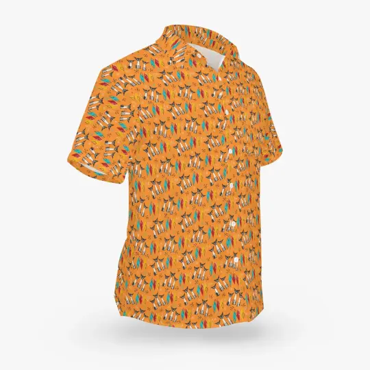 MCM Atomic Dog Casual Button Down  Shirts