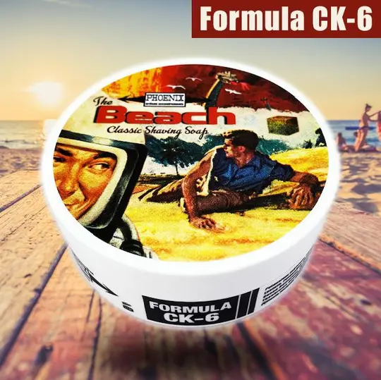 The Beach! Artisan Shaving Soap | Ultra Premium CK-6 Formula | The Original