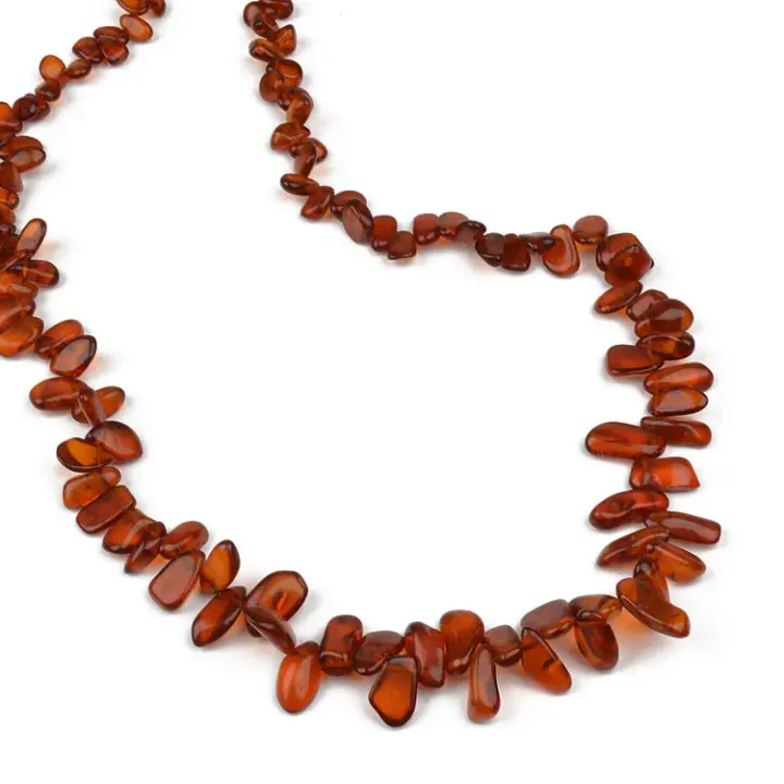 Dancing Honey Amber Necklace