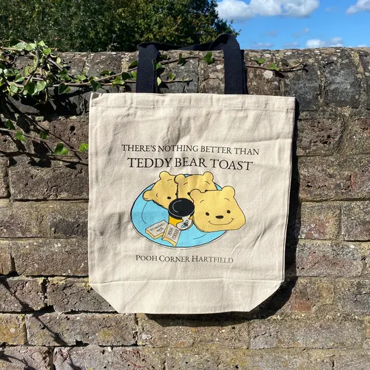 Teddy Toast Colour Tote