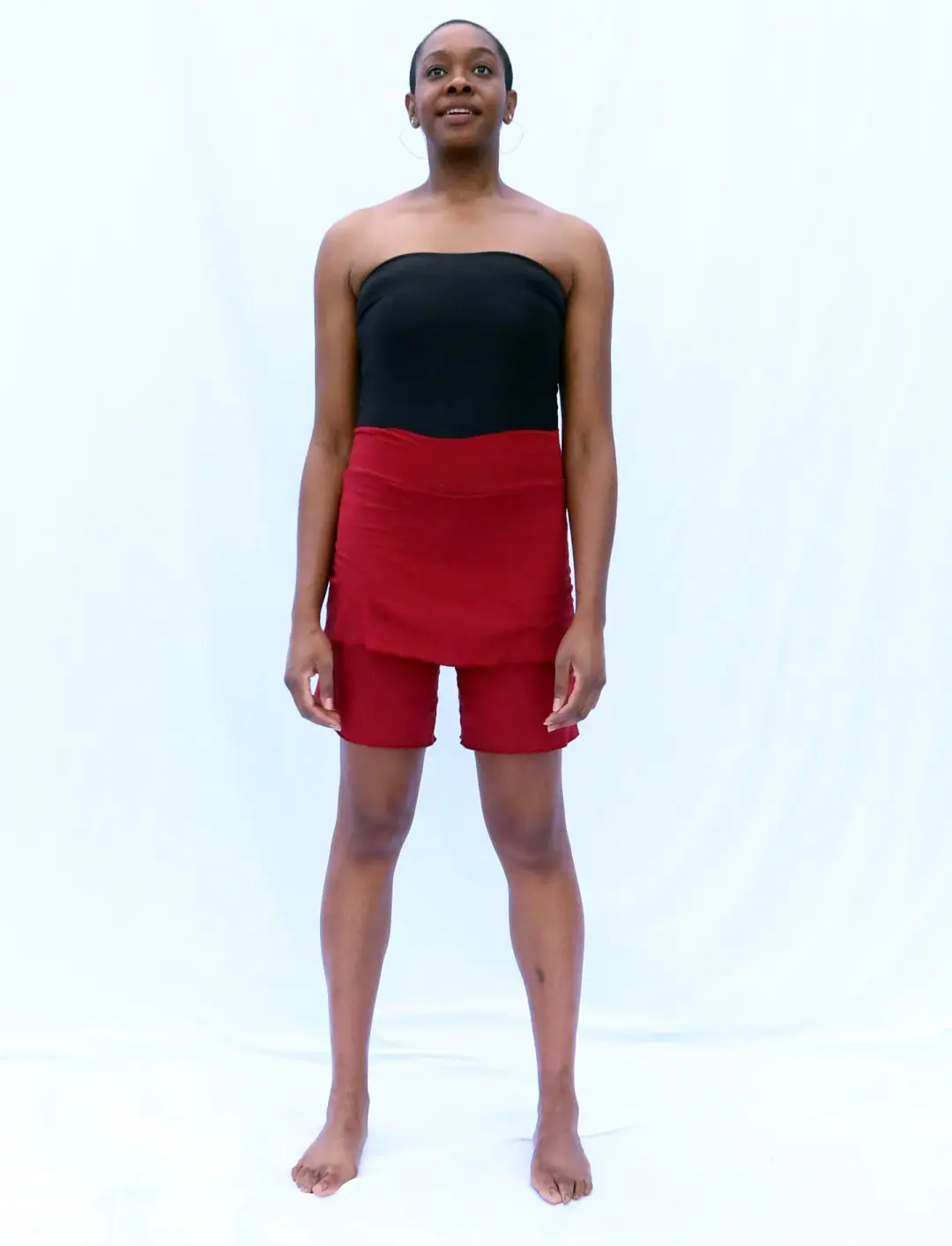Simplicity Mini Skirted Bermuda Shorts
