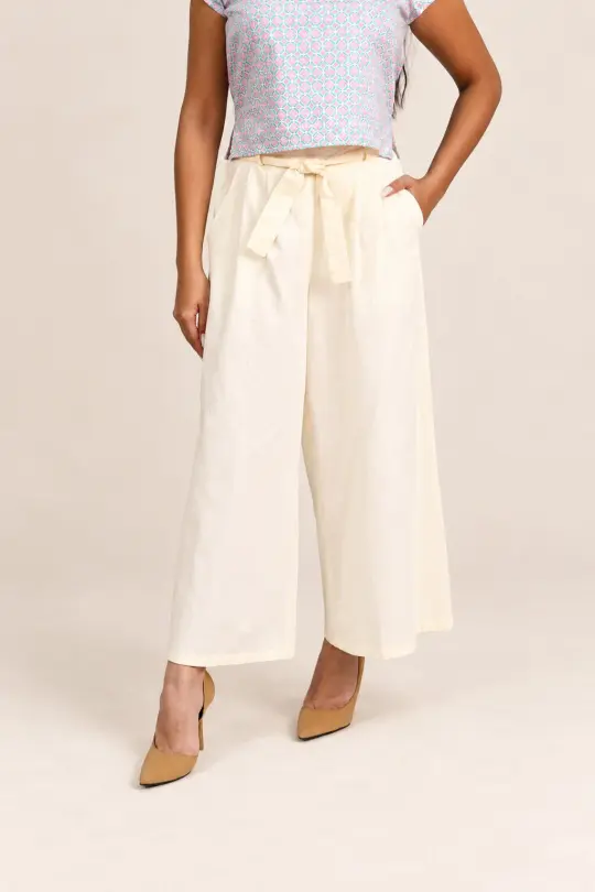 Ladies Nicole Pants - Off-white