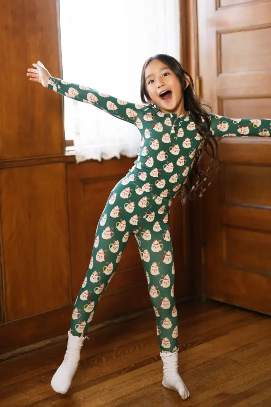 Kids So Soft Pajama Set in Very Merry Santa
