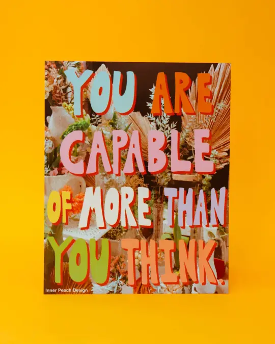 More Than You Think Print