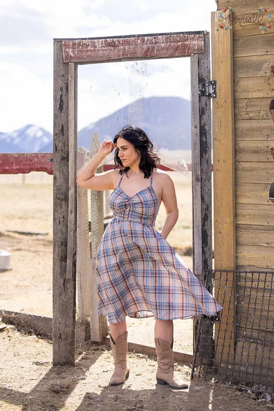 Grace Sundress in Wrangler-Large