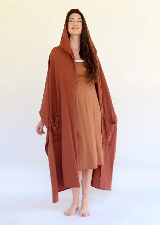 Hooded 3 Yard Shawl