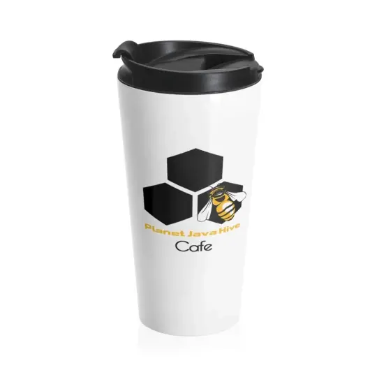 Planet Java Hive Stainless Steel Travel Coffee Mug