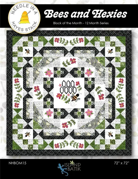 Bees & Hexies Pattern