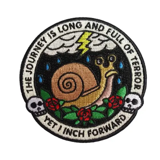 The journey is long and full of terror snail patch