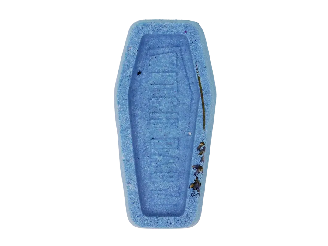 Laid Out in Lavender Coffin Bath Bomb