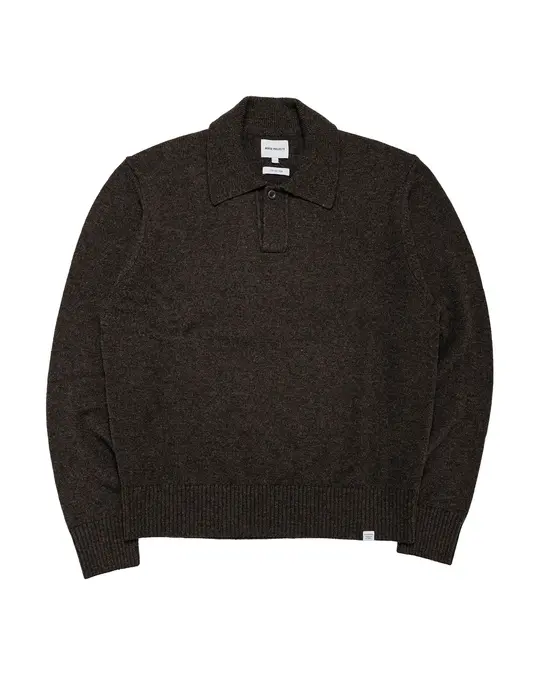 Norse Projects Anholt Lambswool Heathland Brown