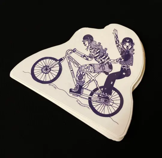 Goblins Love Bikes! Vinyl Sticker