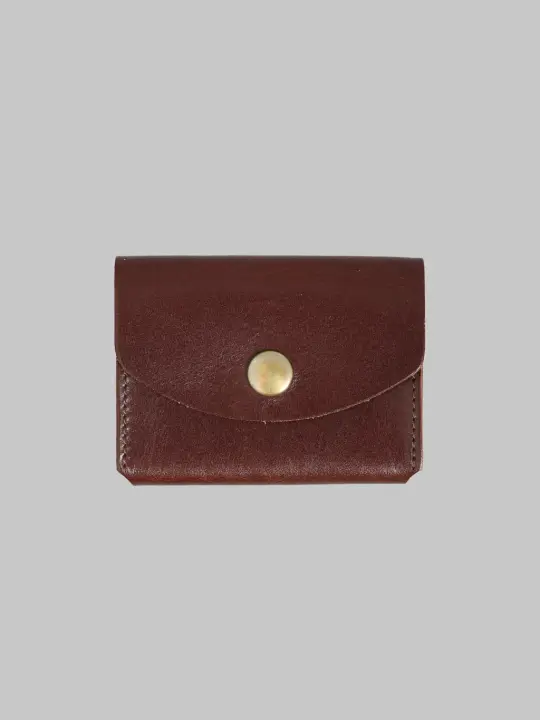 Kobashi Studio Leather Card Case Brown